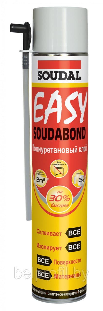 Клей полиуретановый SOUDAL EASY стандарт