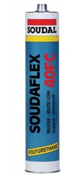 Герметик полиуретановый Soudaflex 40 FC , 310 мл, цвет серый
