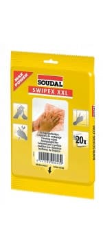 Салфетки очищающие для удаления герметика SOUDAL Swipex