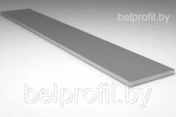 Алюминиевая анодированная полоса 20х2 (2,0 м ), цвет серебро