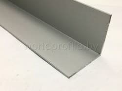 Уголок алюминиевый 40х40х2 (3,0 м), цвет серебро